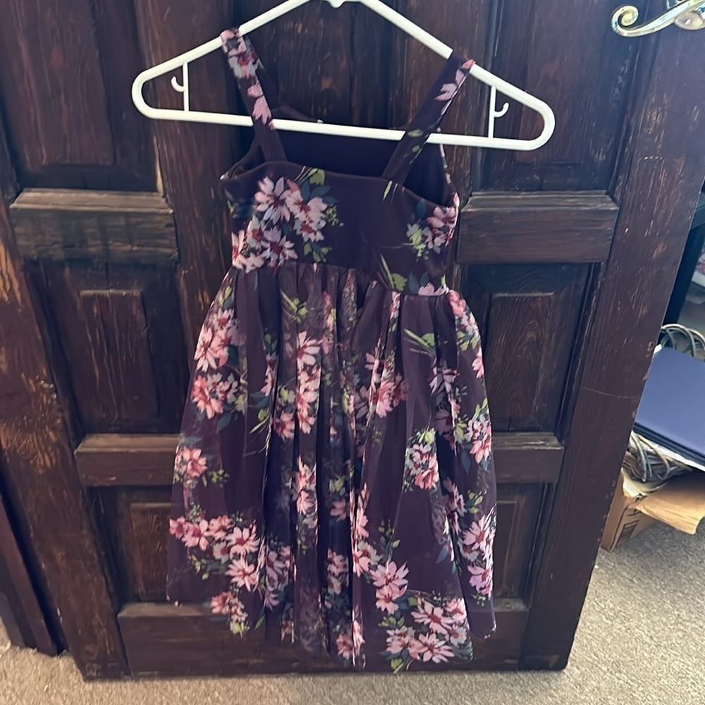 Girls Zenzi floral dress size 4/5 - Picture 3 of 3
